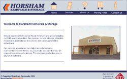 Horsham Removals website screenshot